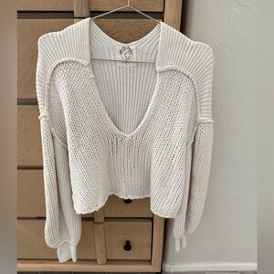 Free people v neck sweater